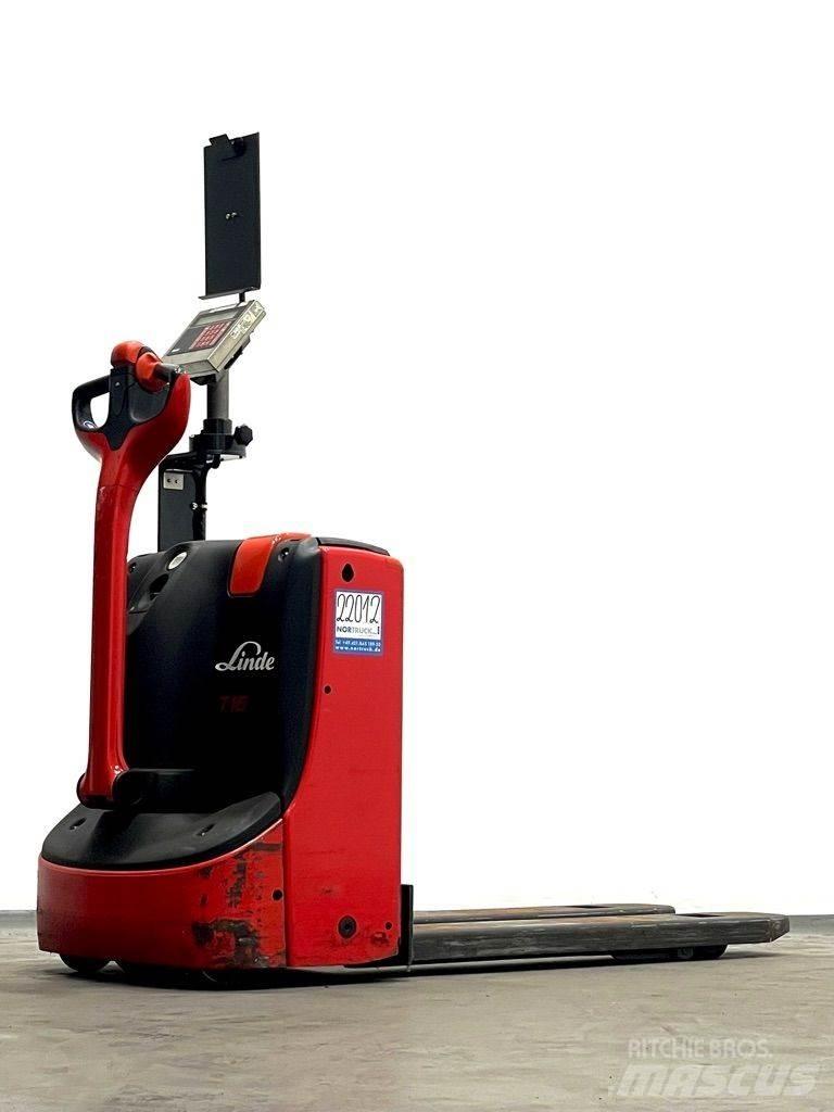Linde T16-1152 Li-ION Zemie palešu pacēlāji