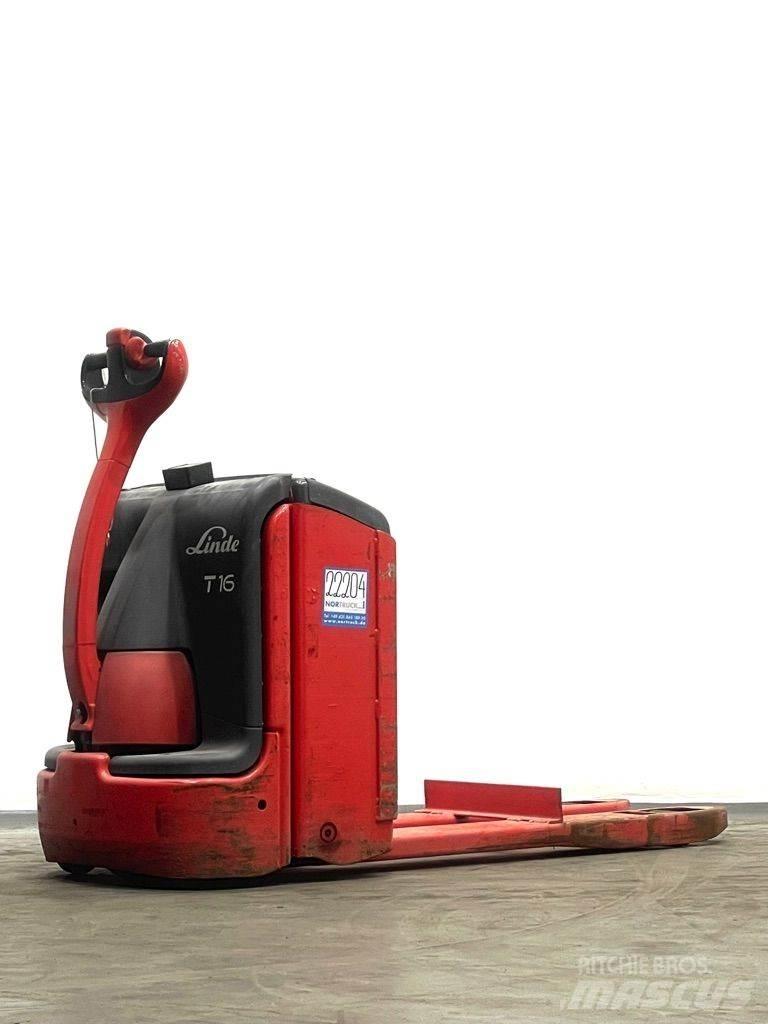 Linde T16-360 Zemie palešu pacēlāji