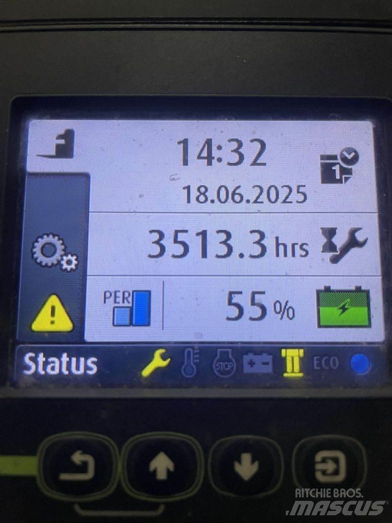 Linde T25SF-1154 Zemie palešu pacēlāji