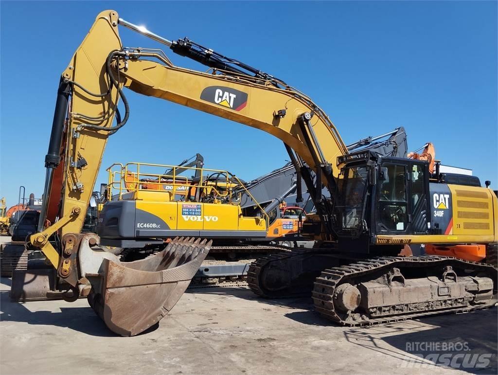 CAT 340F Kāpurķēžu ekskavatori