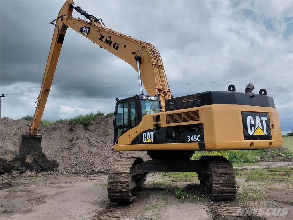 CAT 345C Kāpurķēžu ekskavatori