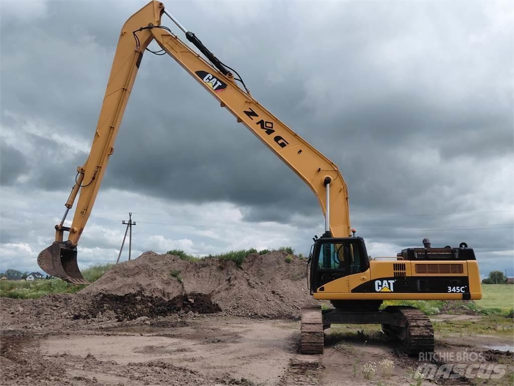 CAT 345C Kāpurķēžu ekskavatori