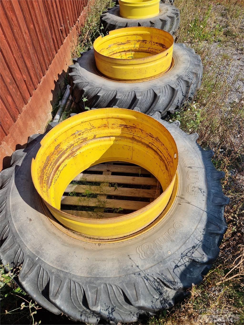  650/65x42, 540/65x30 Riepas, riteņi un diski