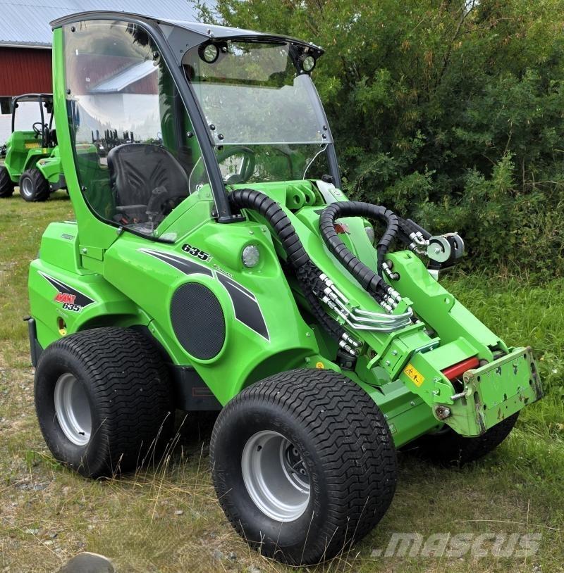 Avant 635i med L-hytt Lietoti riteņu kompaktiekrāvēji