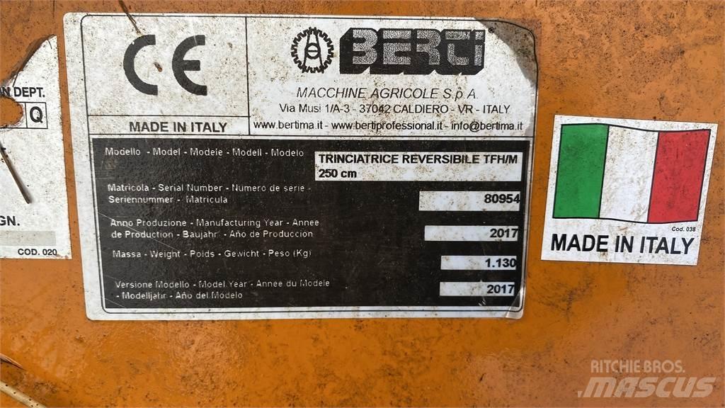 Berti TFH 250 BETESPUTS Pļaujmašīnas/pašgājēji
