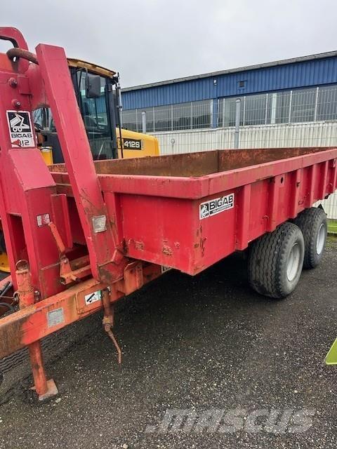 Bigab 8-12 VÄXLARVAGN Cits iekraušanas un rakšanas aprīkojums