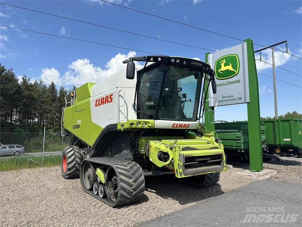 CLAAS Lexion 770 TT Ražas novākšanas kombaini