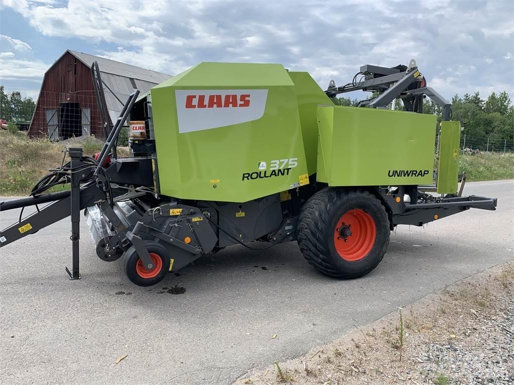 CLAAS ROLLANT UNIWRAP Rituļu preses