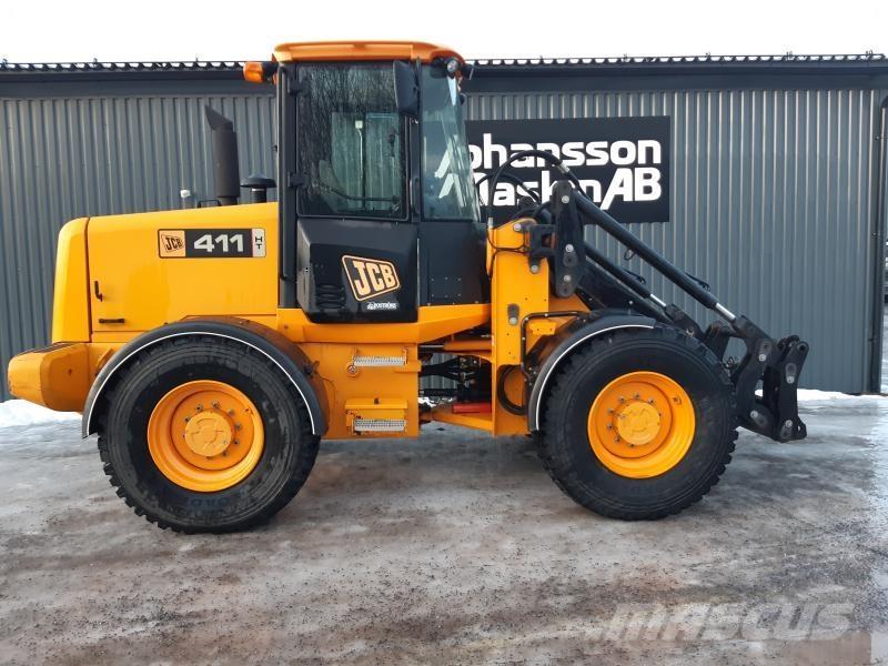JCB 411 HT STORA BM Iekrāvēji uz riteņiem