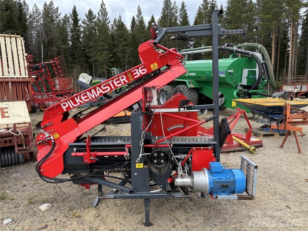 Pilkemaster EVO36 EL/TR Koka šķēlēji, frēzes, šķeldotāji
