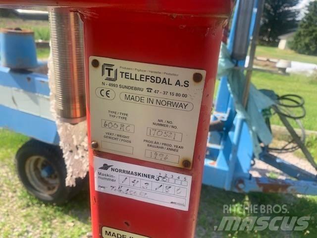 Tellefsdal 600 RC Cits lopbarības novācēju, kombainu aprīkojums