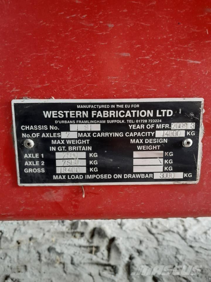 Western 14 TON Cits iekraušanas un rakšanas aprīkojums