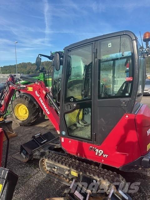 Yanmar SV19 GRÄVARE Iekrāvēji uz riteņiem