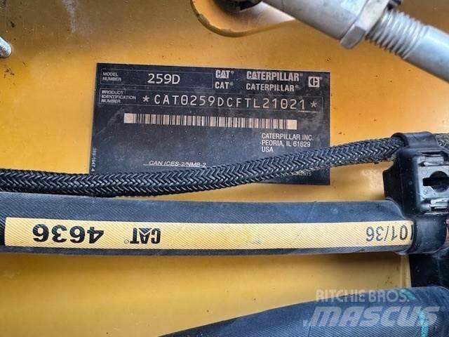 CAT 259D Lietoti riteņu kompaktiekrāvēji
