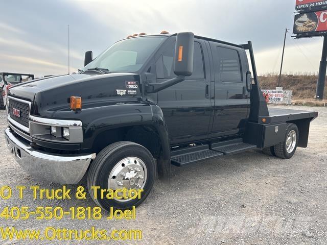 GMC C5500 Platformas/kravas mašīnas ar vinču