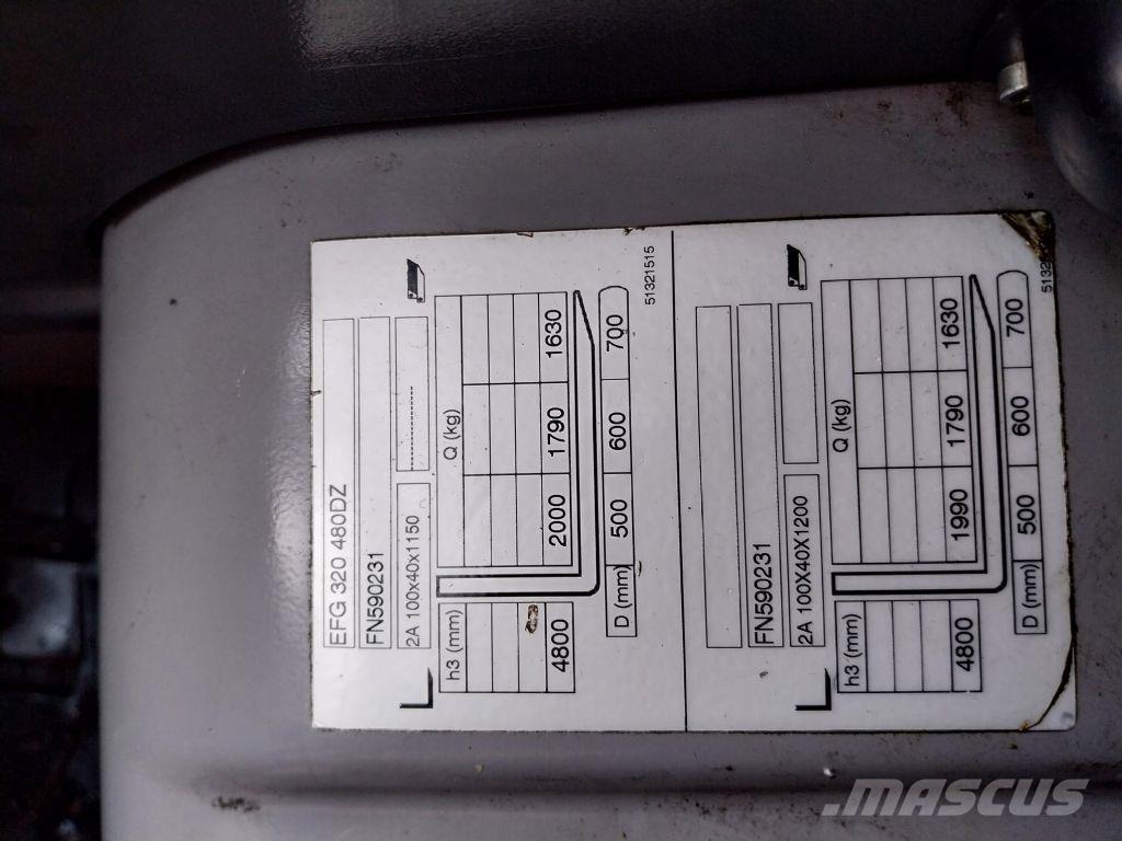 Jungheinrich EFG 320 Elektriskie iekrāvēji