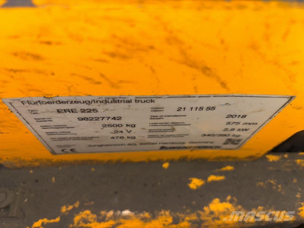 Jungheinrich ERE 225 Pašgājēji krautnētāji