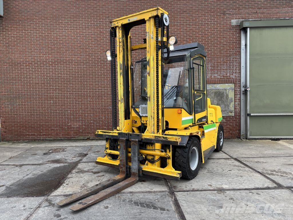 Kalmar DCF 80-6 Tehnika ar dīzeļa dzinēju