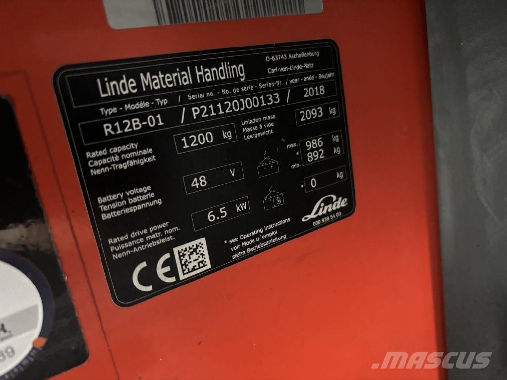 Linde R12B-01 Lielaugstuma pārvadātājs