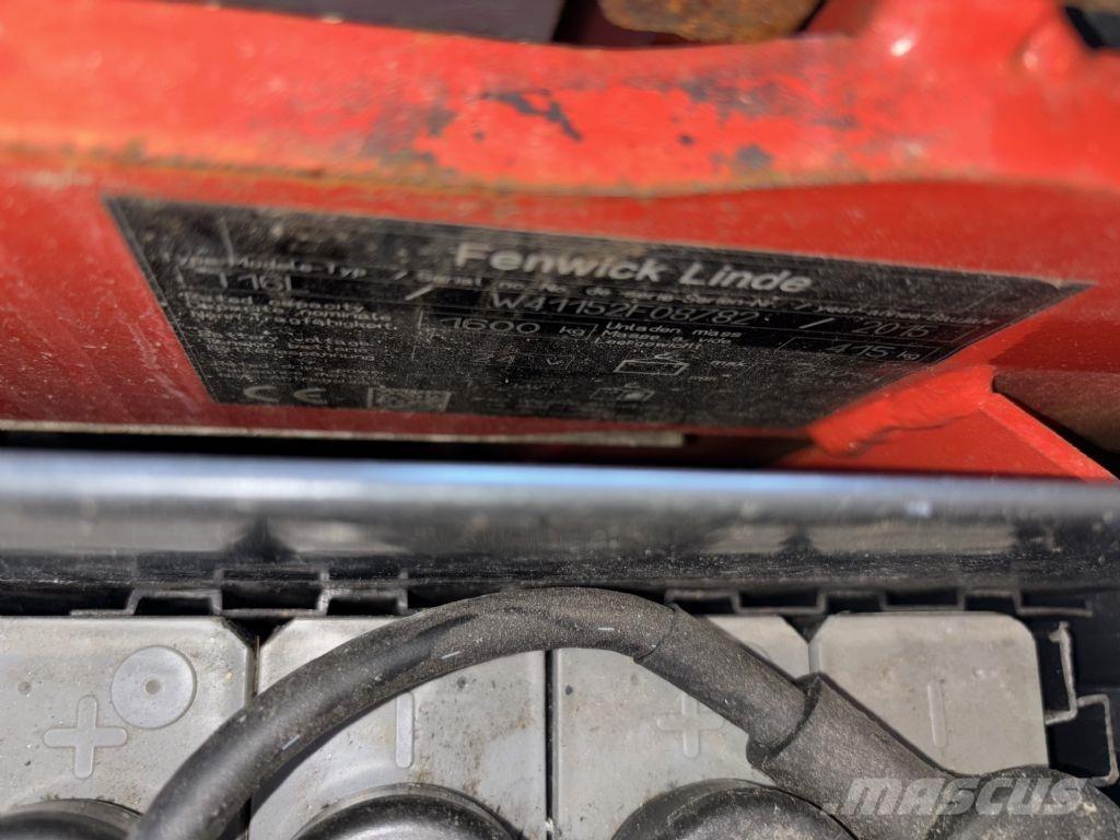 Linde T16L Zemie palešu pacēlāji