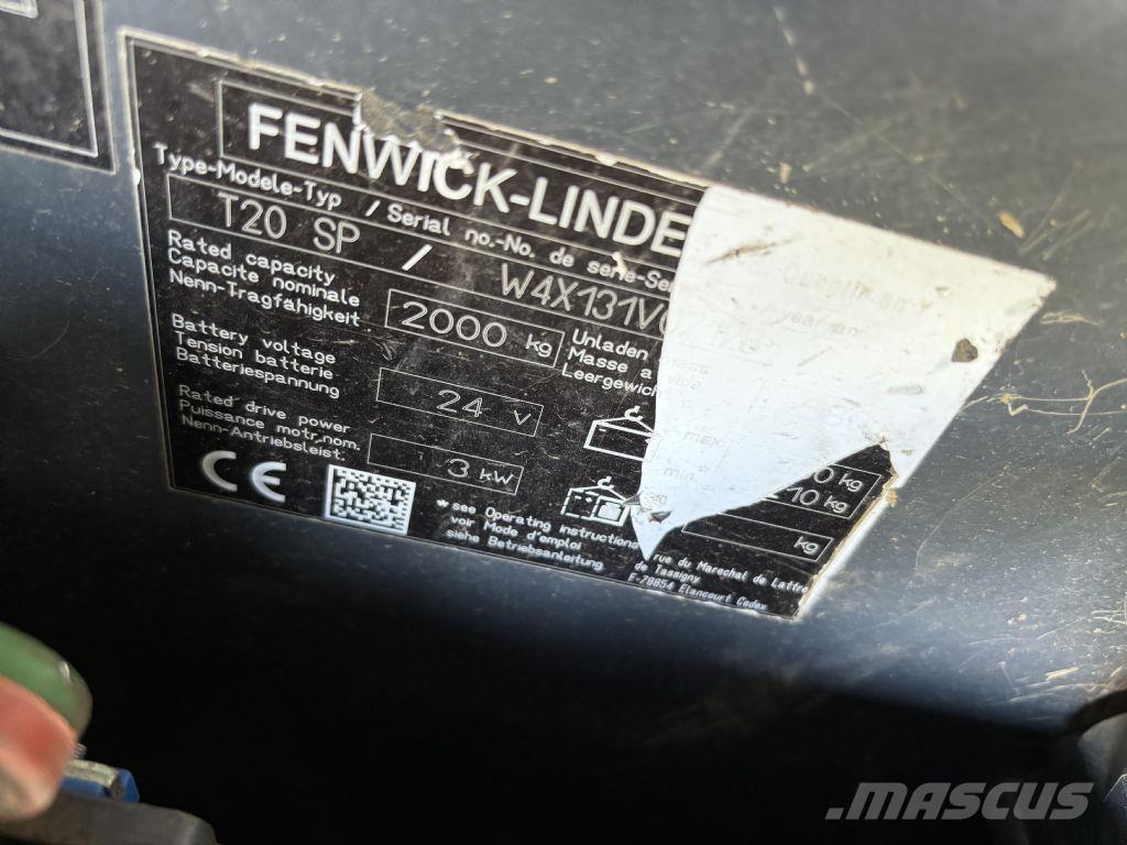 Linde T20 SP Pašgājēji krautnētāji