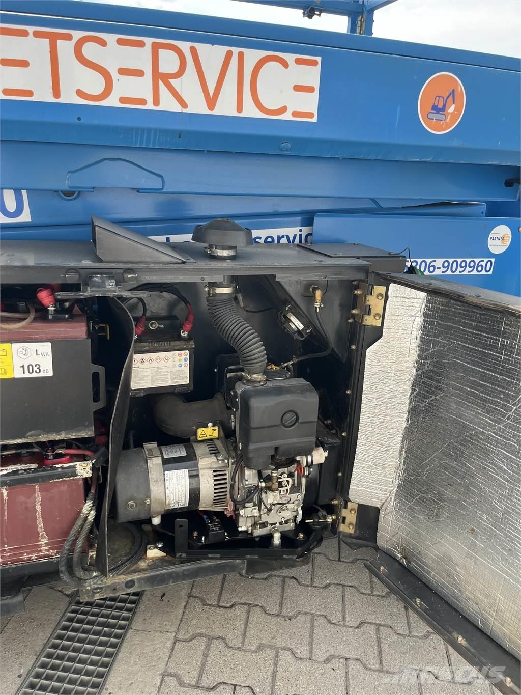 Genie GS 3369 BE Šķerveida pacēlāji