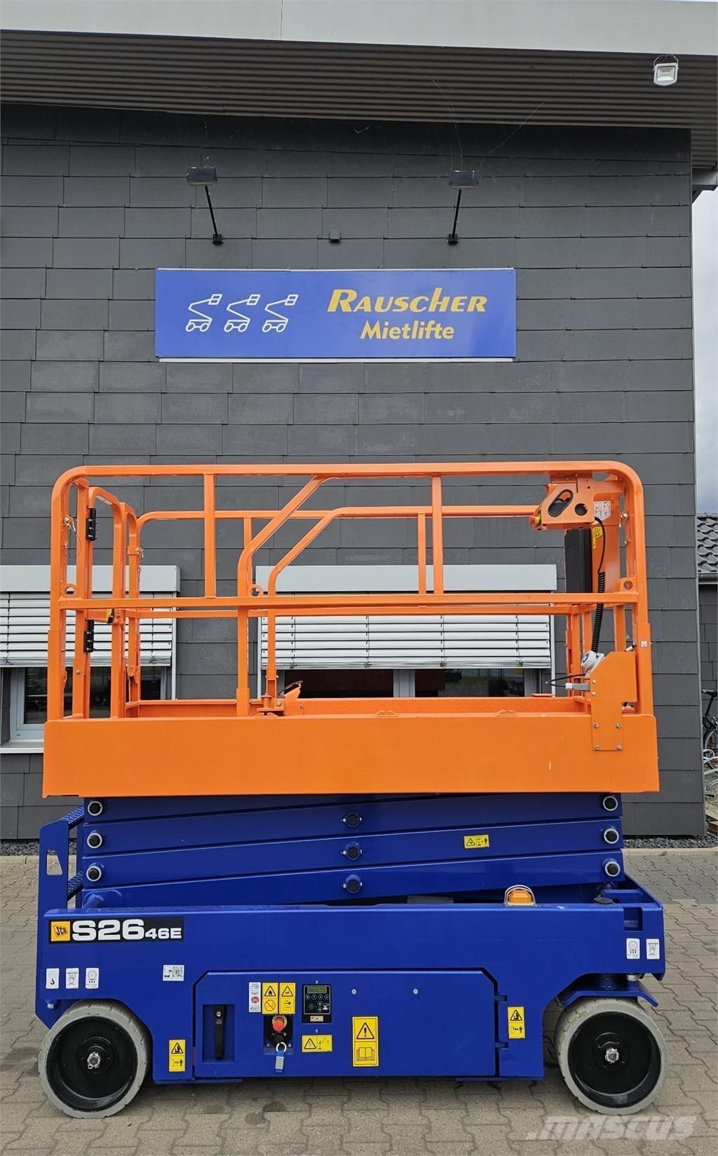 JCB S2646E Šķerveida pacēlāji