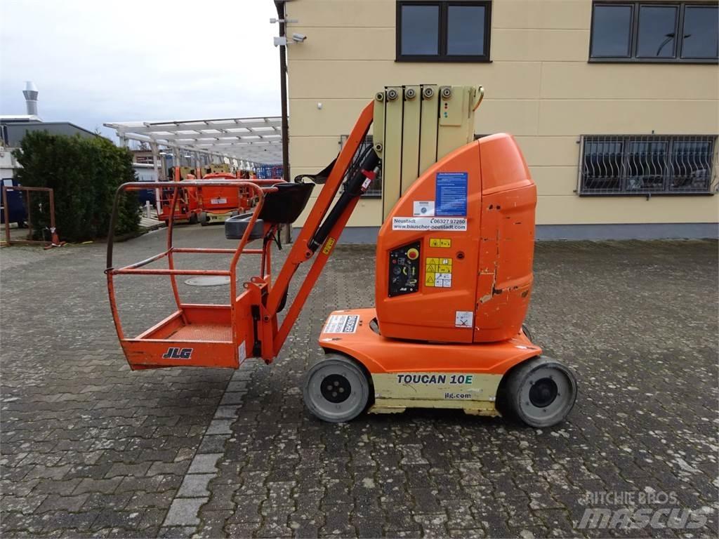 JLG Toucan 10E Kompakts pacēlājs ar rotējošu strēli