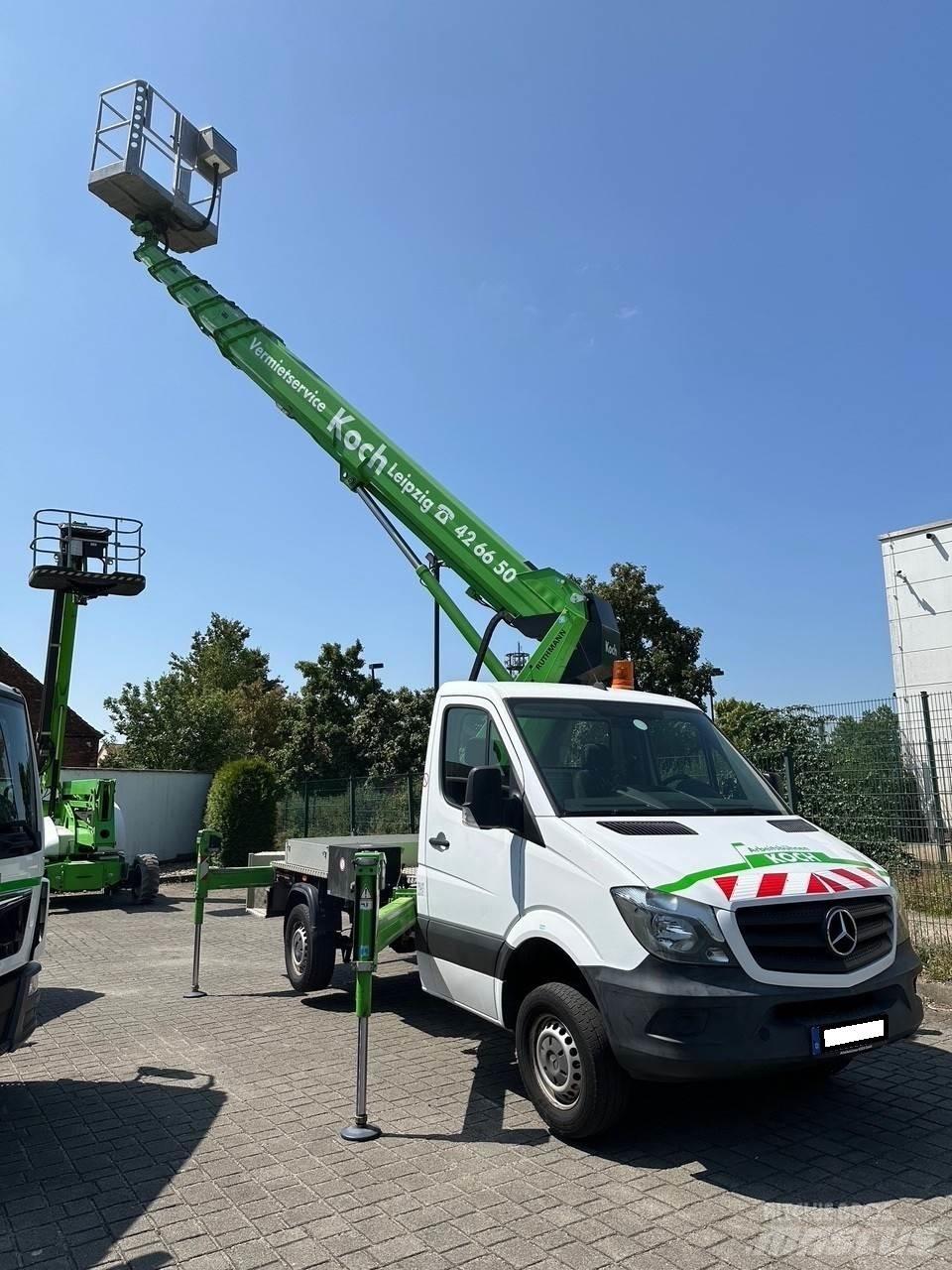 Ruthmann TB270.2 Pacēlāji uz automašīnas bāzes