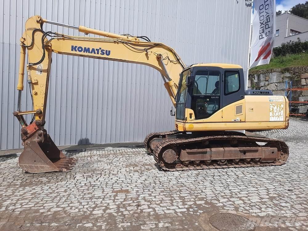 Komatsu PC160-7K Kāpurķēžu ekskavatori