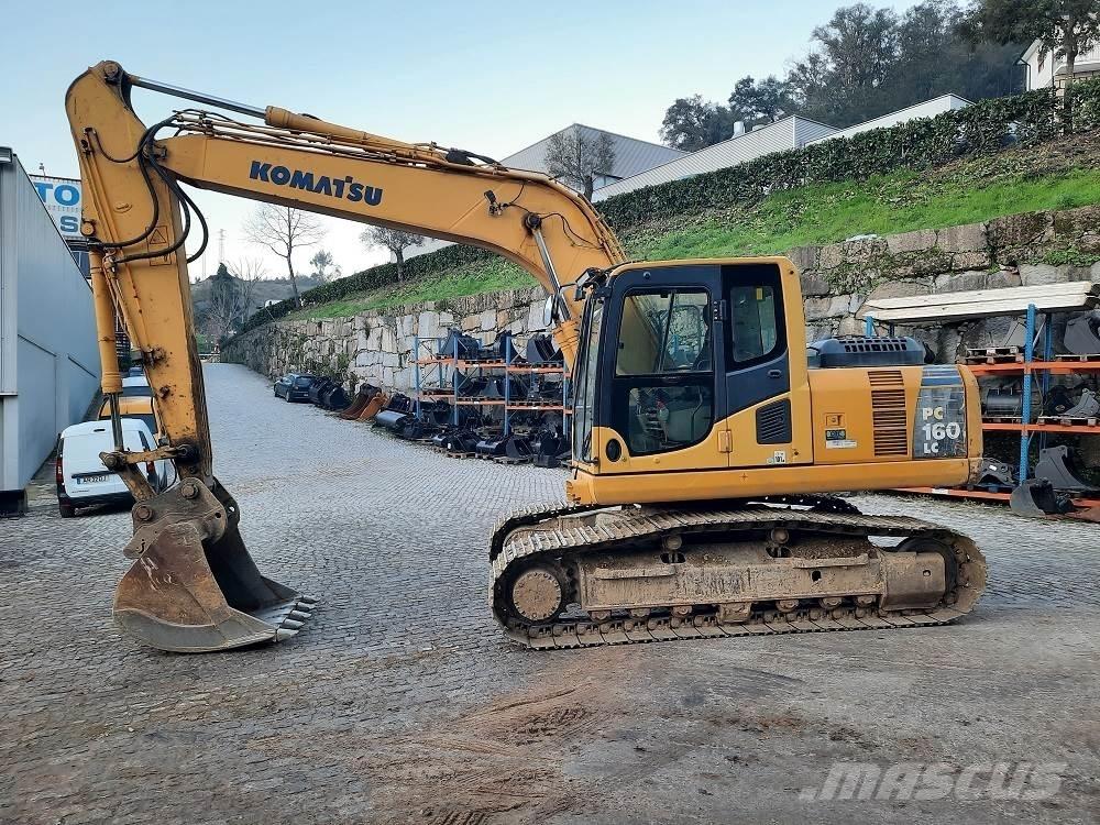 Komatsu PC160LC-8 Kāpurķēžu ekskavatori