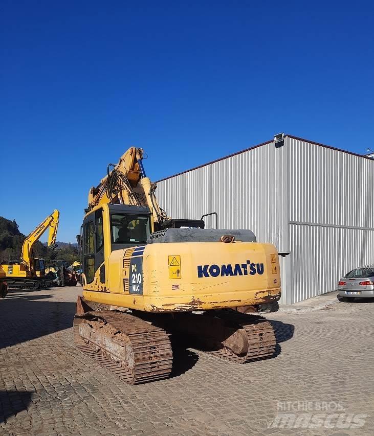 Komatsu PC210NLC-8K Kāpurķēžu ekskavatori
