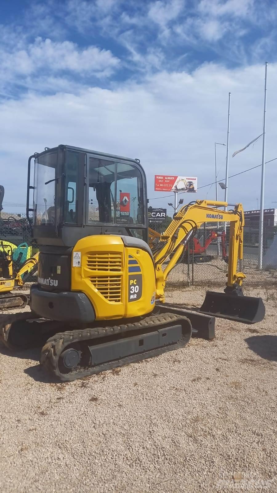 Komatsu PC30MR-2 Mini ekskavatori < 7 t