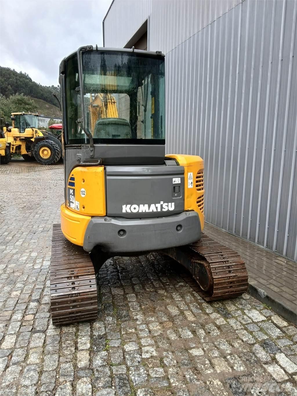Komatsu PC50MR-2 Mini ekskavatori < 7 t