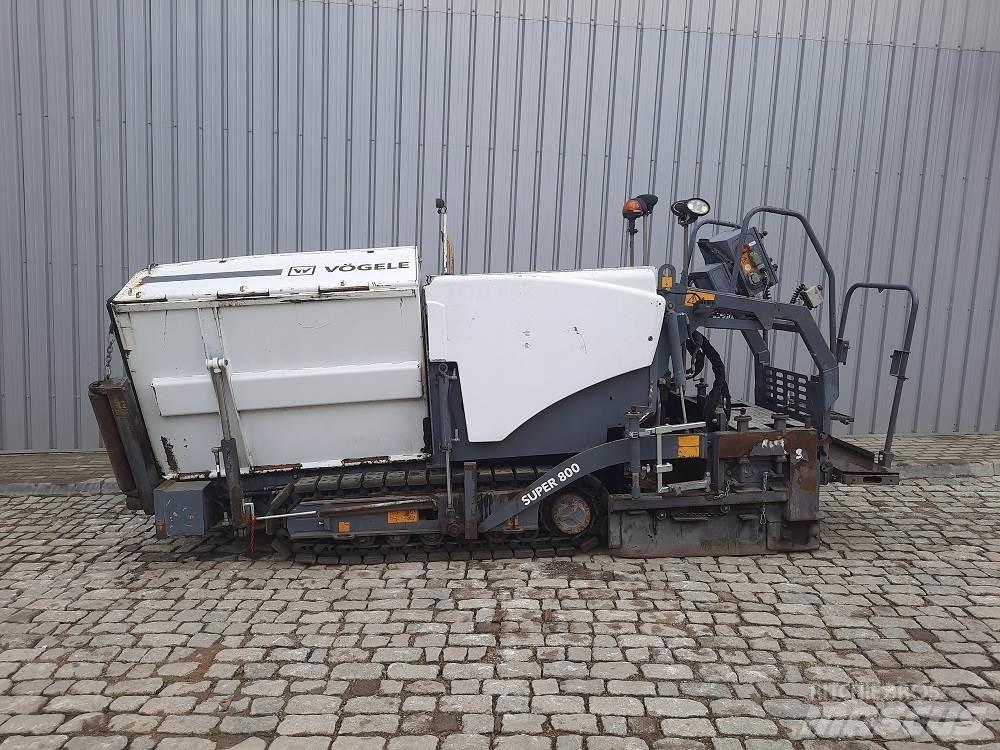 Vögele Super 800 Asfalta klājēji