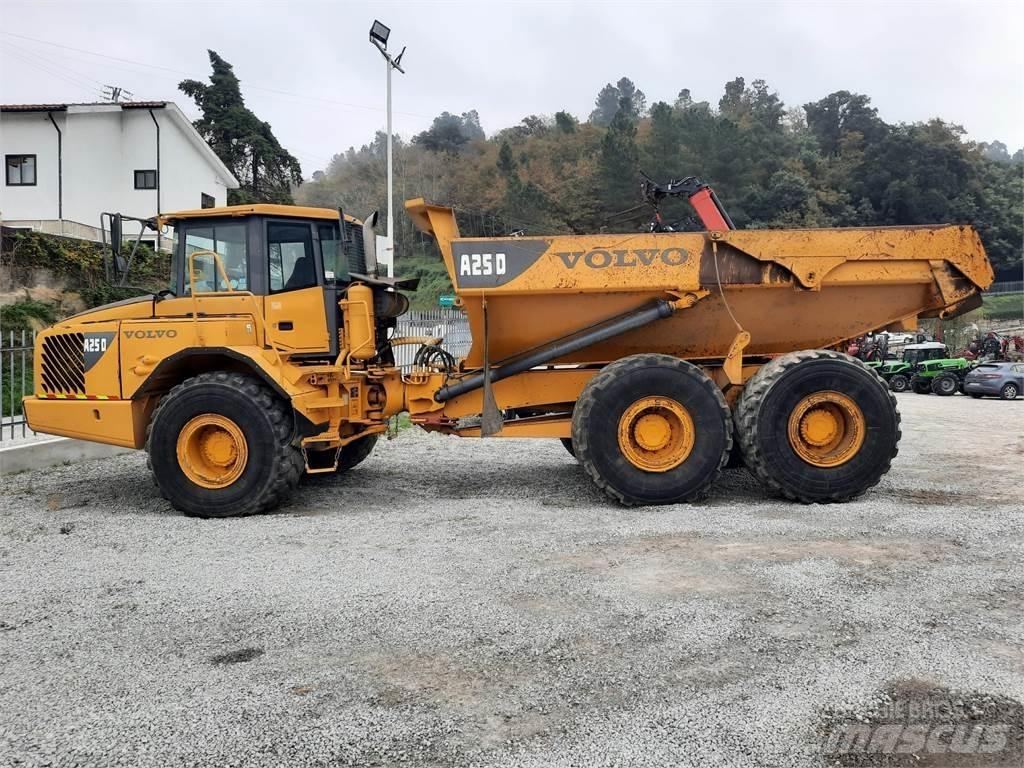 Volvo A25D Mini pašizgāzēji