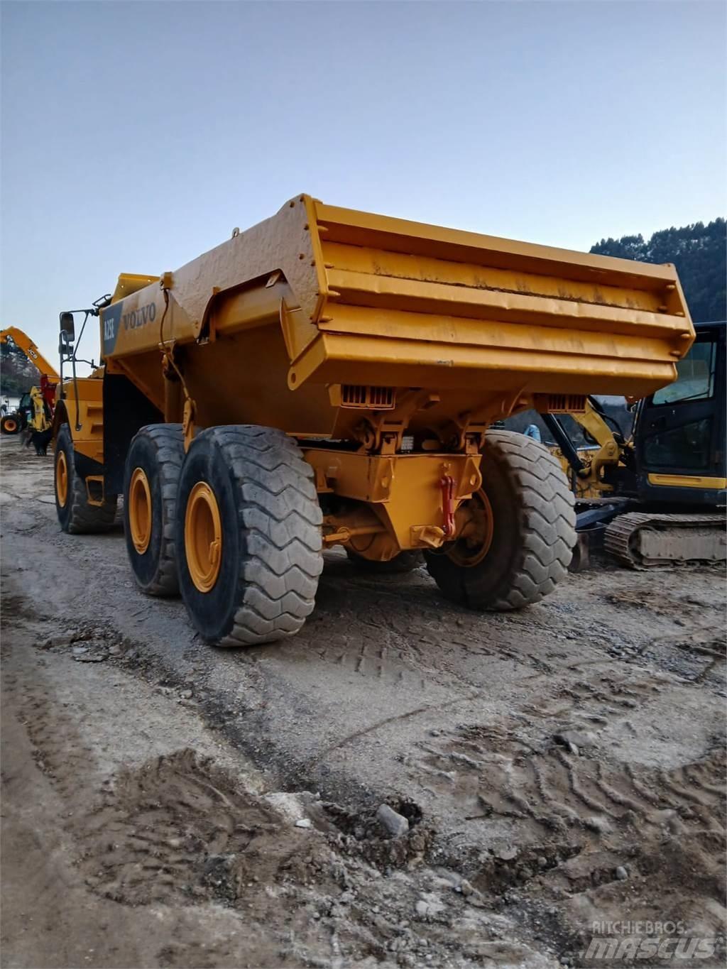 Volvo A25E Mini pašizgāzēji