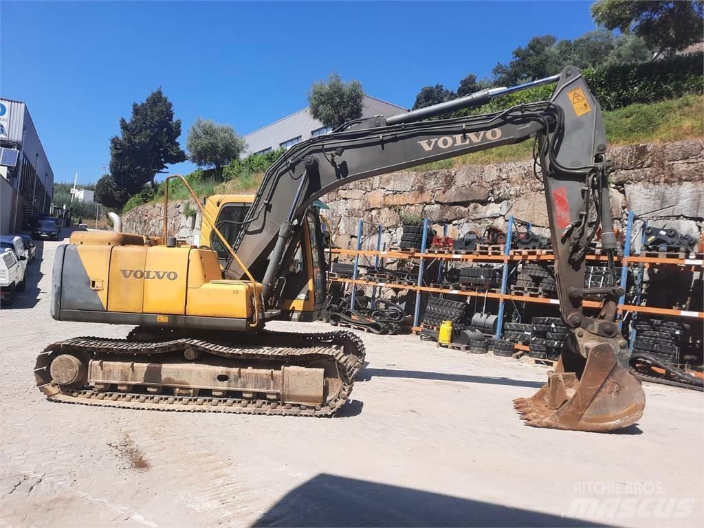 Volvo EC140BLC Kāpurķēžu ekskavatori