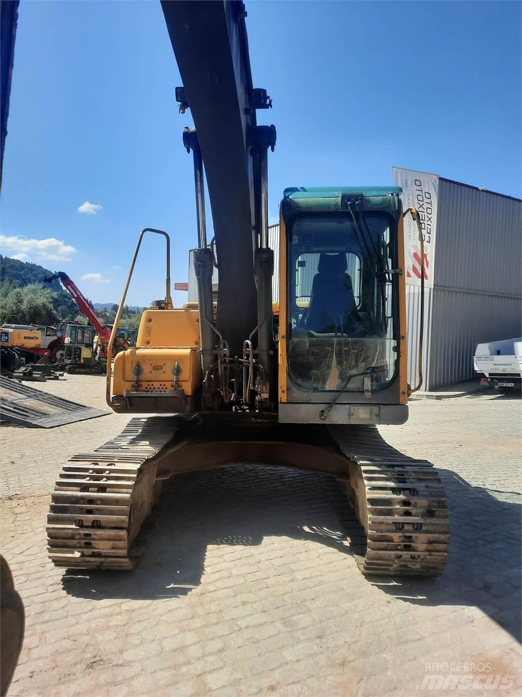 Volvo EC140BLC Kāpurķēžu ekskavatori