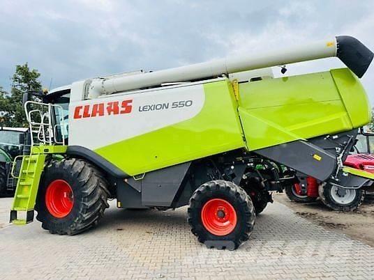 CLAAS LEXION 550 Ražas novākšanas kombaini