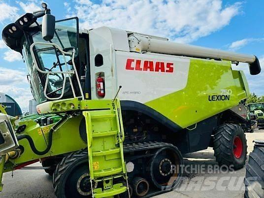 CLAAS LEXION 750 Ražas novākšanas kombaini