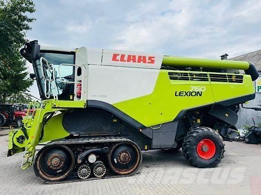 CLAAS LEXION 760 Ražas novākšanas kombaini