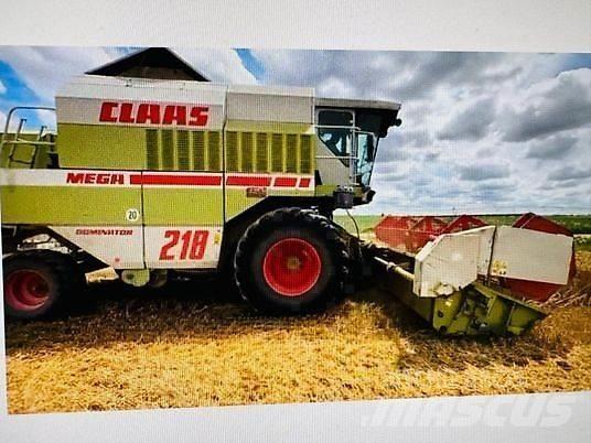 CLAAS MEGA 218 Ražas novākšanas kombaini