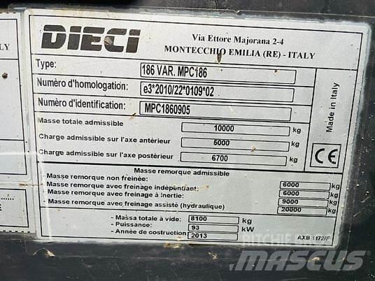 Dieci AGRI PLUS 40.7 Teleskopiskie manipulatori