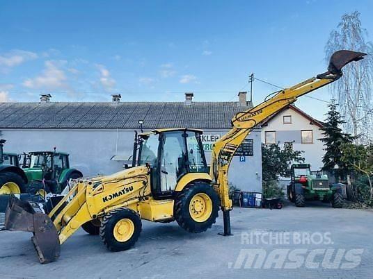 Komatsu WB 93R Kāpurķēžu ekskavatori