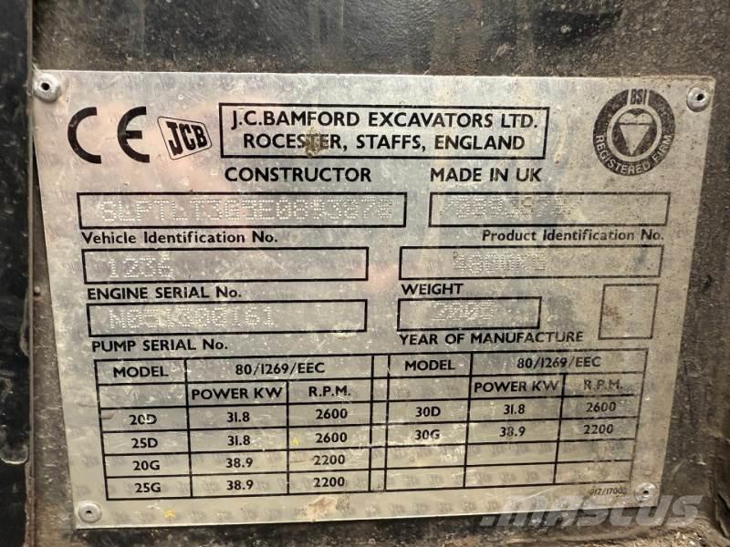 JCB TLT30G Teleskopiskie manipulatori