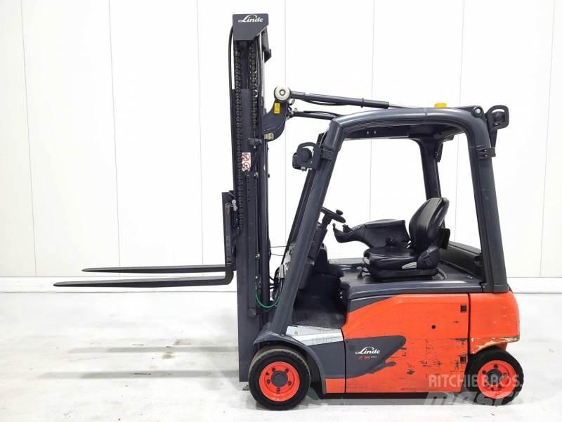 Linde E16P-02 Elektriskie iekrāvēji