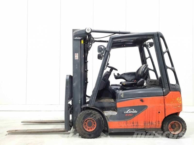 Linde E20-01 Elektriskie iekrāvēji