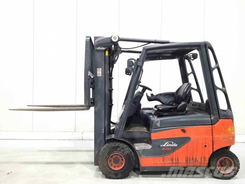 Linde E20-01 Elektriskie iekrāvēji