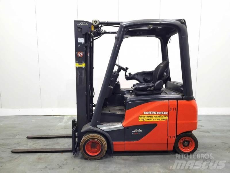 Linde E20PH-02 EVO 386 Elektriskie iekrāvēji